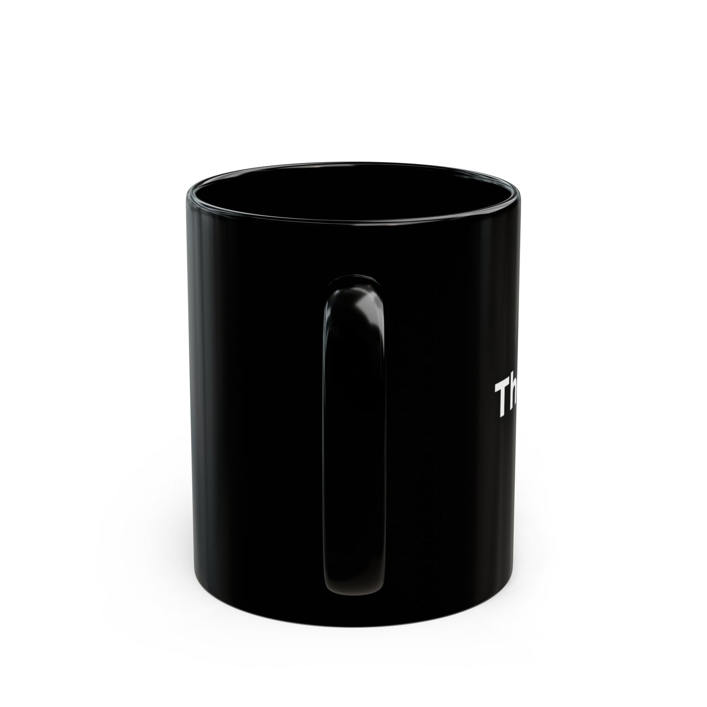 The Motto Shop Mug. Black.