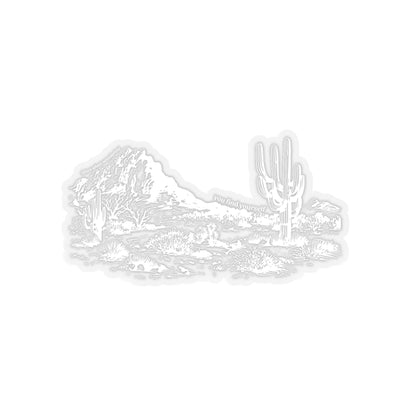 Often when wandering, you find yourself. White Sticker.