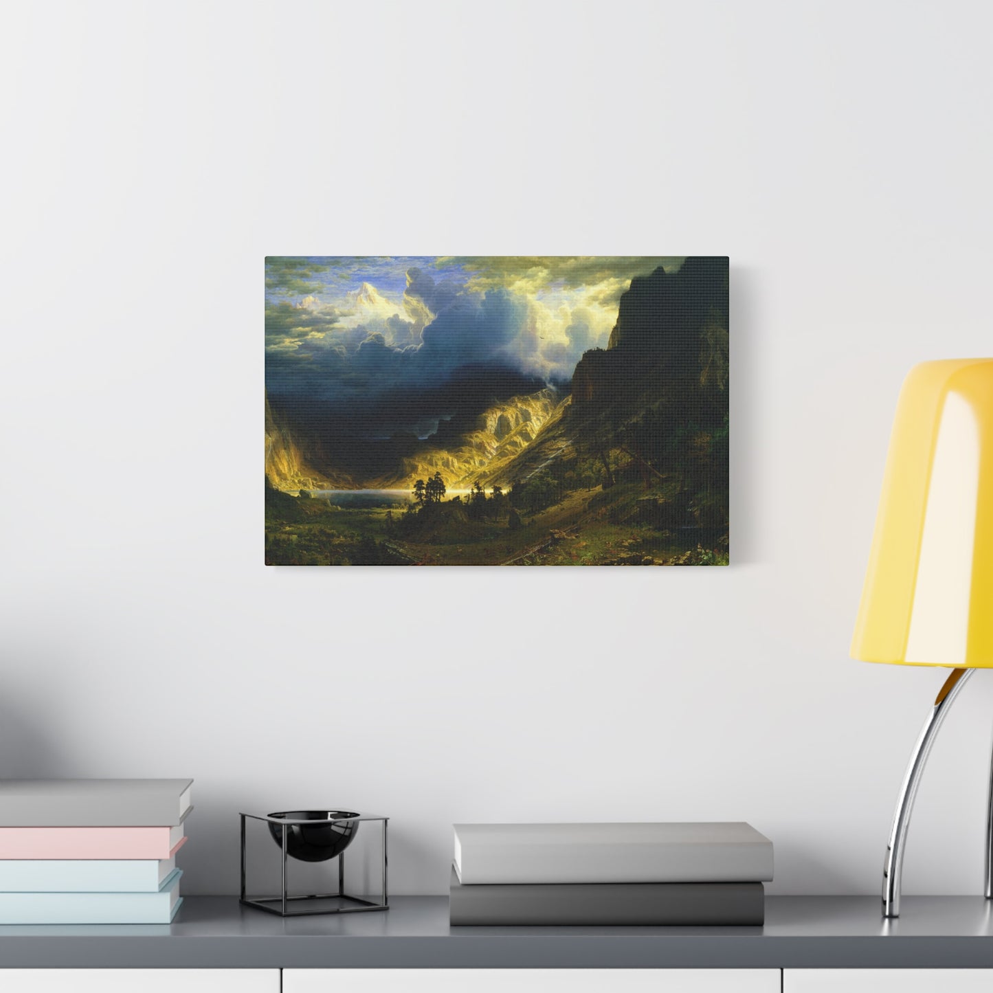 A Storm in the Rocky Mountains, Mt. Rosalie.