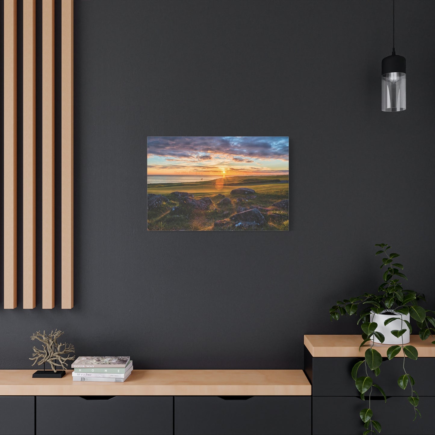 The only thing a golfer needs is more daylight.