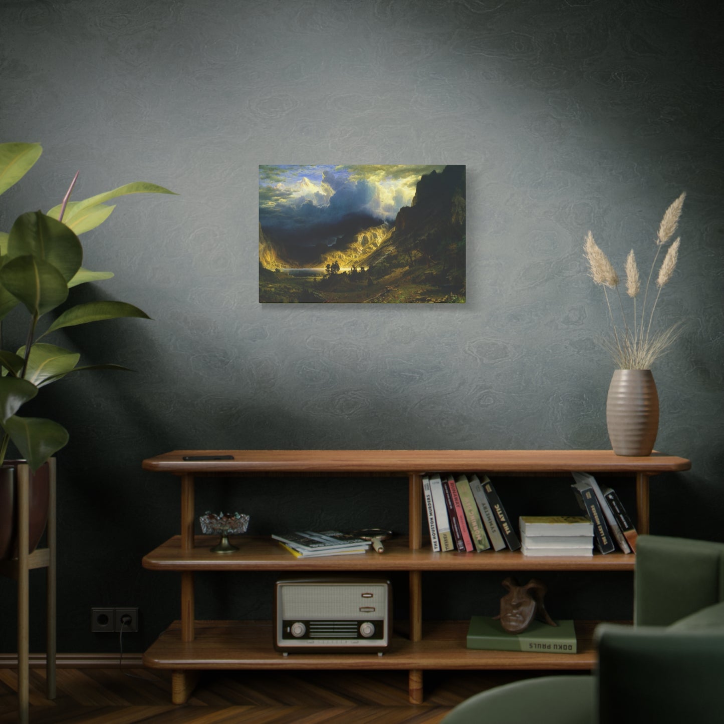 A Storm in the Rocky Mountains, Mt. Rosalie.