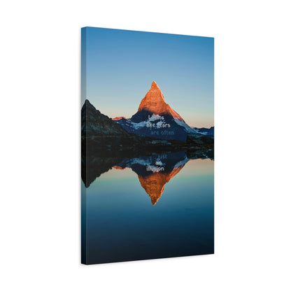 Limits, like fears, are often just an illusion.