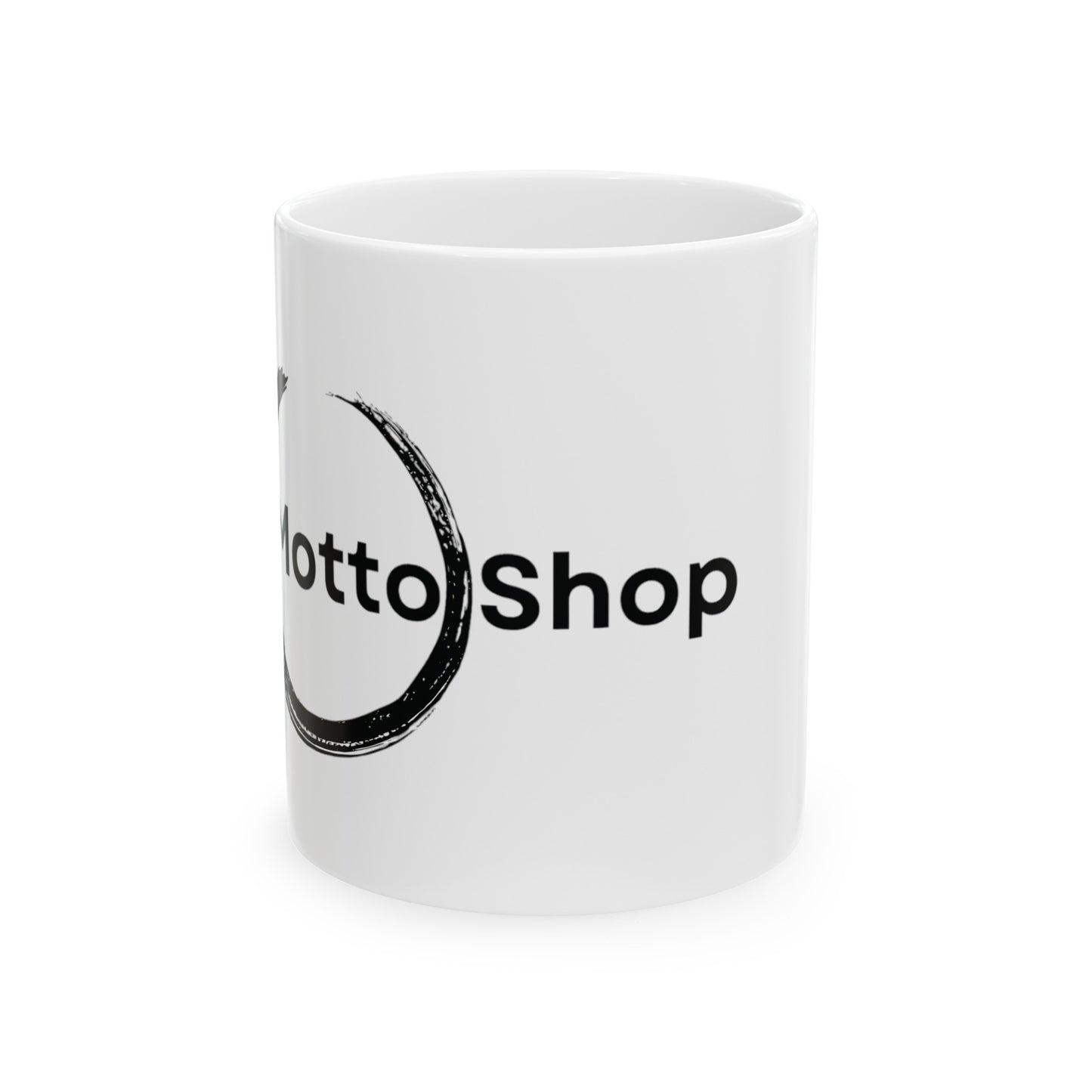 The Motto Shop Mug. White