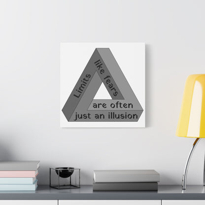 Limits, like fears, are often just an illusion. B&W