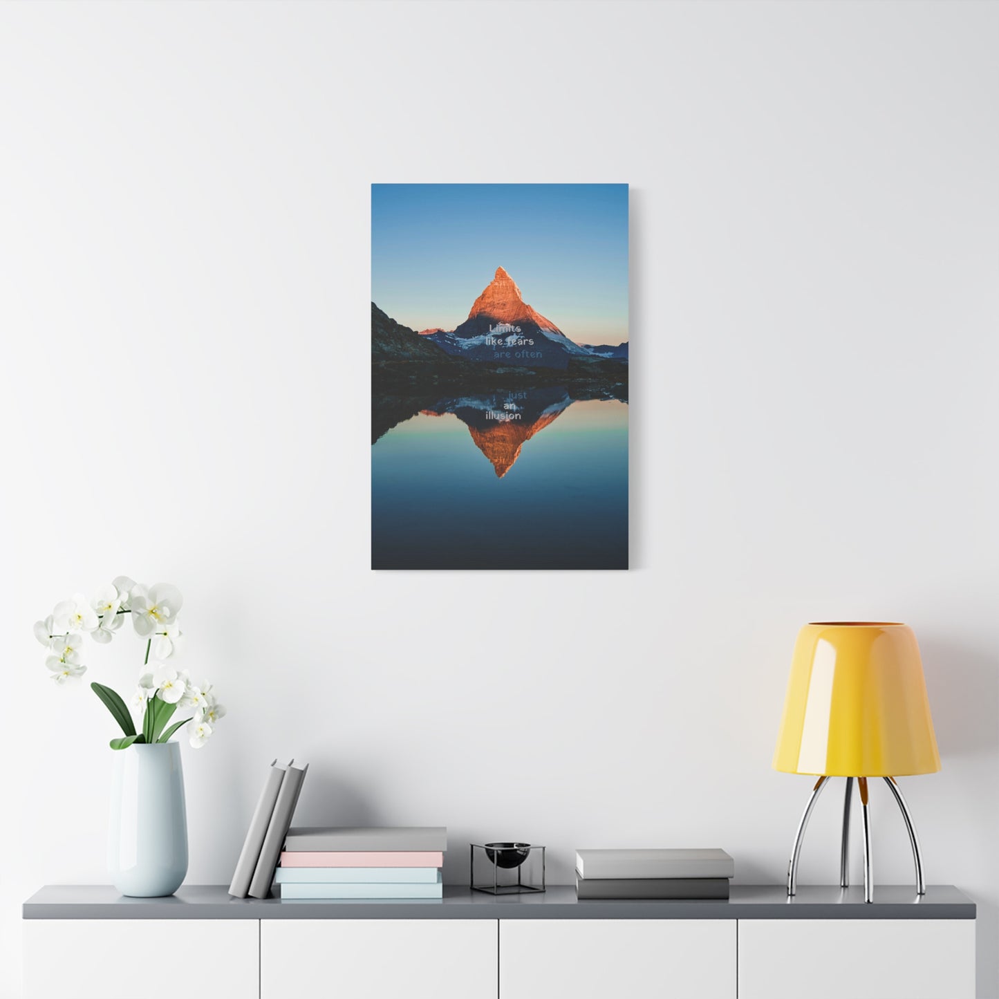 Limits, like fears, are often just an illusion.