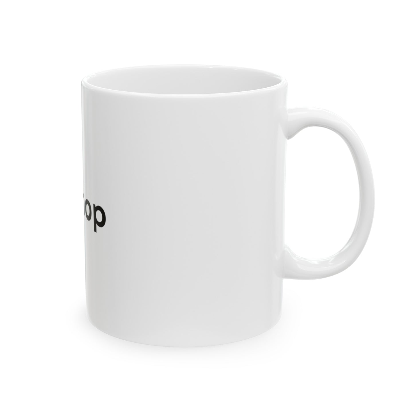 The Motto Shop Mug. White