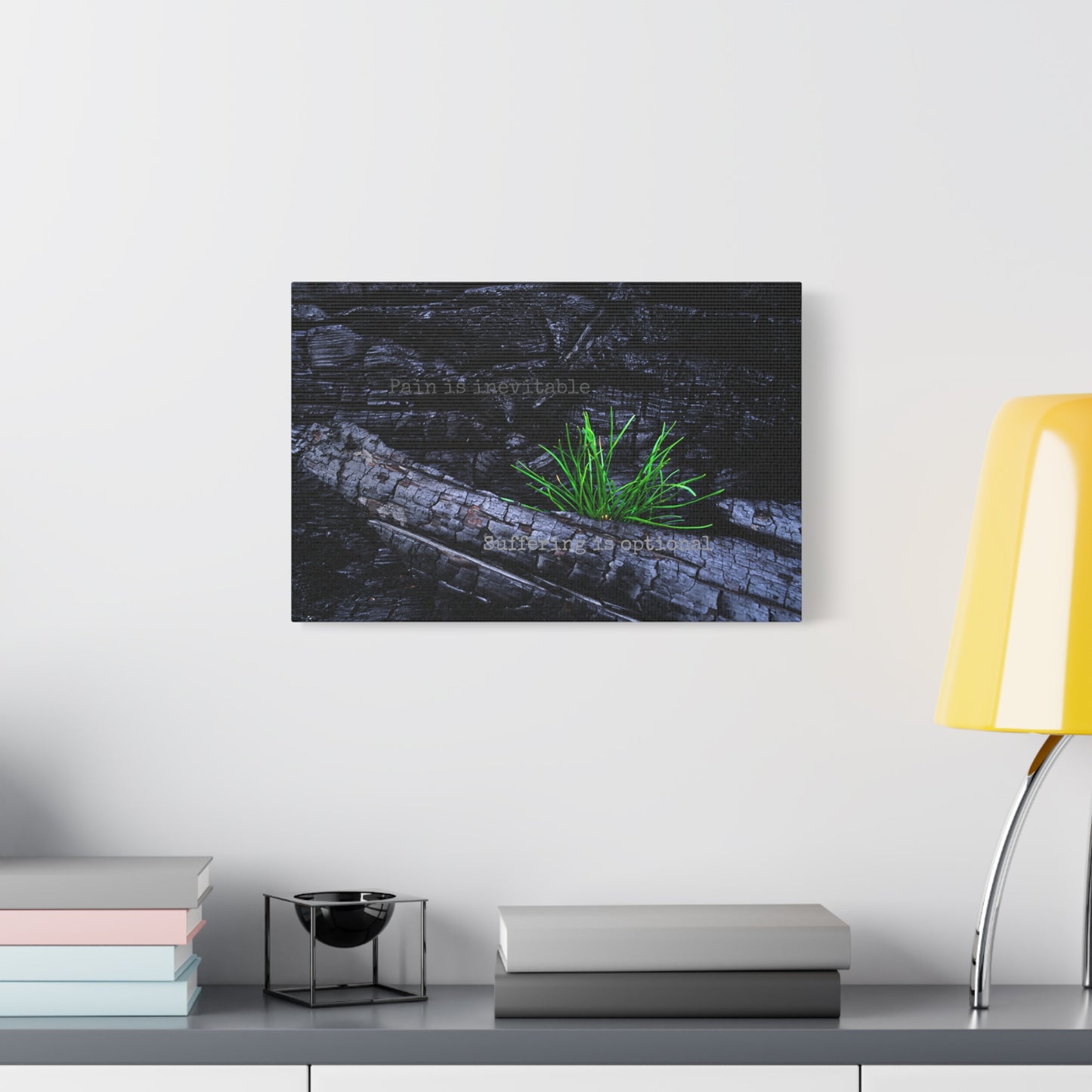 Pain is inevitable, suffering is optional.