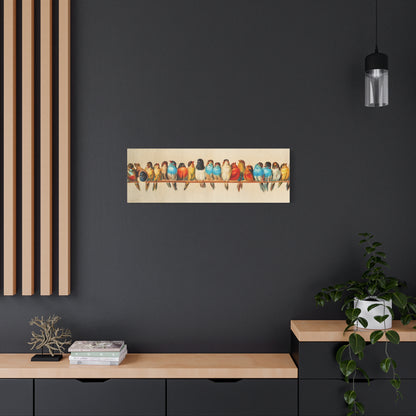 A Perch of Birds. Hector Giacomelli.