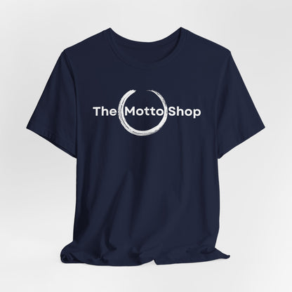 The Motto Shop Shirt. Dark Colors