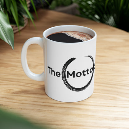 The Motto Shop Mug. White
